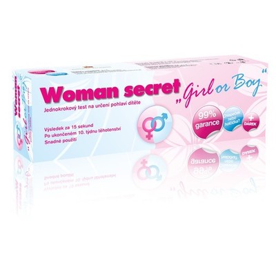 Woman Secret Boy or Girl Test | Geschlechtstest ab 10. SSW | Gender Reveal OVP
