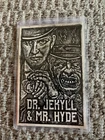 MONSTER CLASSICS SILVER - DR. JEKYLL & MR. HYDE - 1 oz  Silver Trading Card