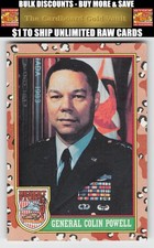 1991 Topps Desert Storm #2b General Colin Powell