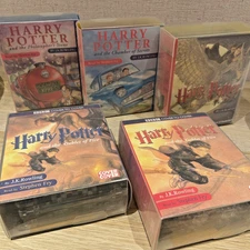 Harry Potter Audio Book Collection - Vintage Cassettes - Stephen Fry Unabridged