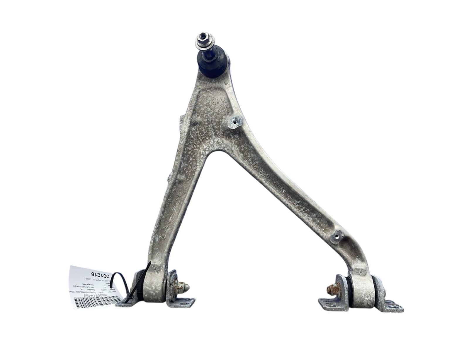 2008-2015 AUDI R8 AWD 5.2L FRONT LEFT LOWER CONTROL ARM 420407151K OEM