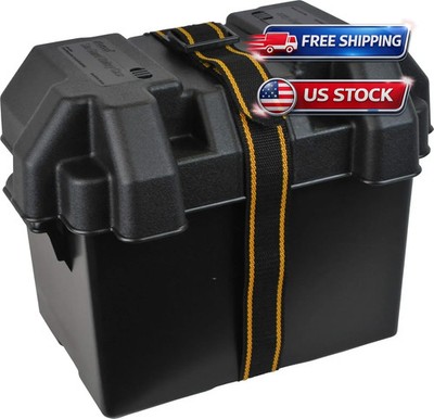 Heavy Duty Battery Box Group 24 Car Automotive Marine RV Boat Camper New