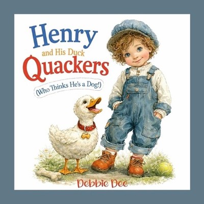 Henry and His Duck Quackers: A Duck Who Thought He Was a Dog by Debbie Dee Paper