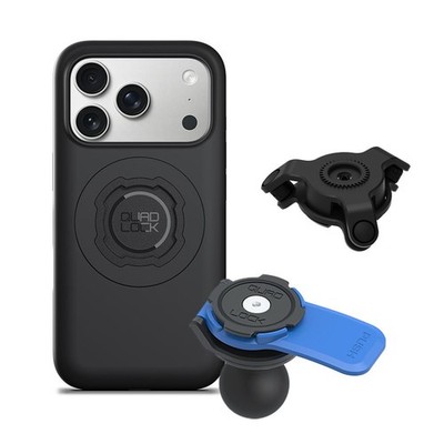 Quad Lock Moto Brake Reservoir Mount (V2) Kit - iPhone 17 Pro MAG with