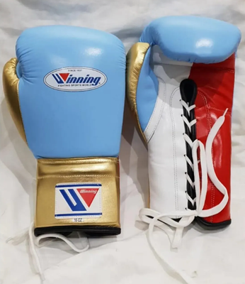 Winning MS-600-B Boxing Sparring Gloves for Adult Unisex - Blue