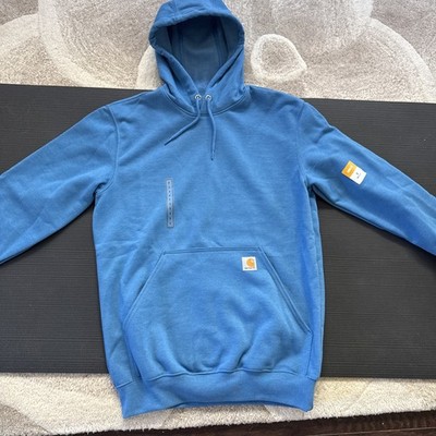 Carhartt Men's K288 Hoodie S Horizon Blue Heather Nwt $59.99