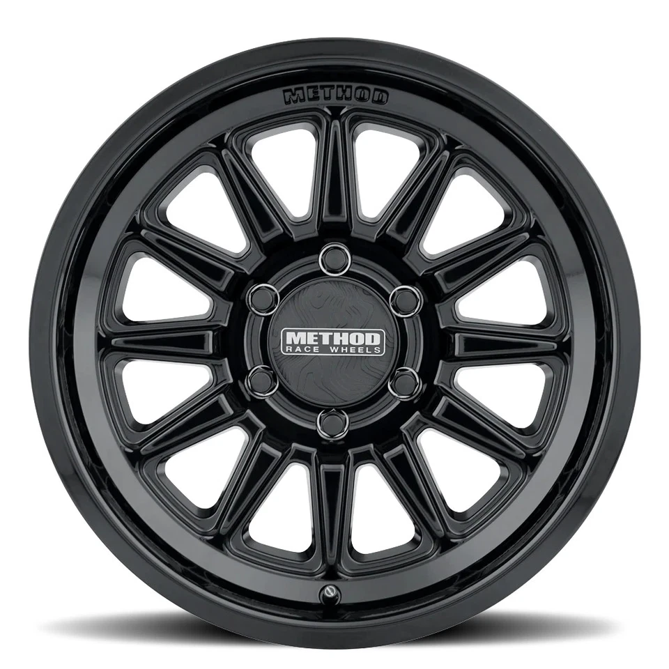 Method Race Wheels MR323 17x9 -38 Gloss Black 5x127 5x5 (QTY 4) MR323790501338N Foto 2 de 4