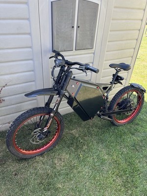 10,000+ Watt 72v Fast Stealth Bomber 55+mph Electric Ebike Enduro Surron Delfast