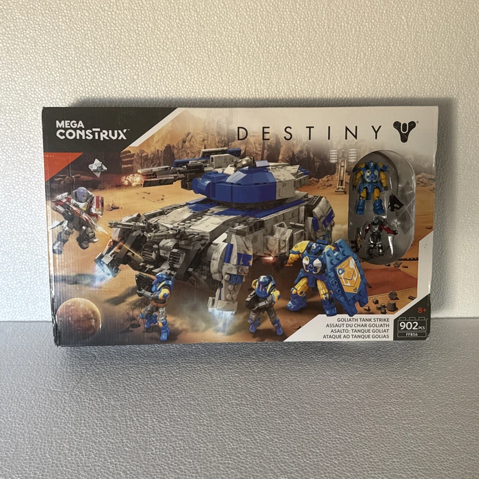 Mega Construx Bloks Destiny Goliath Tank Strike FFB56 Halo 902 Pcs - Image 2 of 4