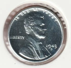 1943 WWII Lincoln Wheat Steel Penny Collectible US Collection Very Good War Coin