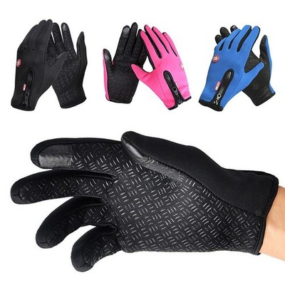 Touchscreen winter handschuhe wasserdicht thermisches warmes ski schnee