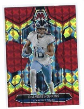 2024 Panini Mosaic - DeAndre Hopkins #214 Choice Fusion Red & Yellow Mosaic...