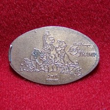 Disney ~ Lady and The Tramp ~ gang & pups ~ 5 of 6 ~ souvenir elongated penny