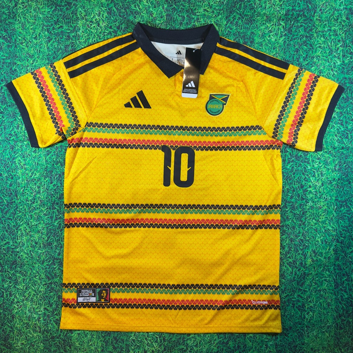 adidas Jamaica #10 Bob Marley 2026 World Cup Home Jersey Men's