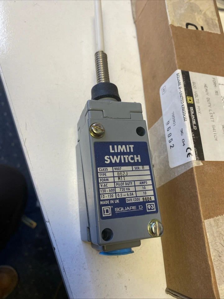 Square D 9007-B62J Endschalter / Limit Switch – Wobble Stick – NEU & OVP - Bild 4 von 4