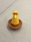 Vintage Fisher Price Little People BIG BIRD with NEST Sesame Street Toy Muppets