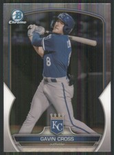 2023 Bowman Chrome Prospects #BCP-160 Gavin Cross Kansas City Royals 2679