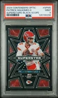 2024 CONTENDERS OPTIC SUPERSTARS BLACK SCOPE PATRICK MAHOMES II 21/25 PSA 9