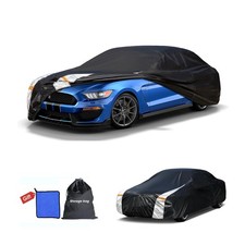 Car Cover Waterproof All Weather, Full Exterior Coupe/Sedan Cover Universal F...