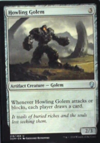 Howling Golem - Dominaria: #218, Magic: The Gathering Nm R123 - 第 1/1 張圖片