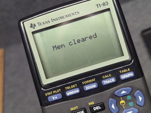 Texas Instruments TI-83 Plus ViewScreen Port Calculator Graphing - no cover - Picture 5 of 5