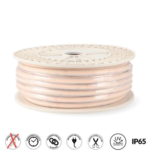 Striscia LED COB 220V luce Bianca 15W/m Luminosissima IP67 Dimmerabile Adesiva - Foto 2 di 7