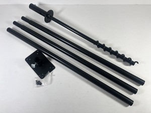 New 5 Piece Bird Feeder Pole Ground Auger Set Fp5t Heavy Duty 80