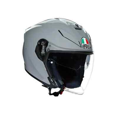 Motorcycle Helmet Jet AGV K5-JET Nardo Grey