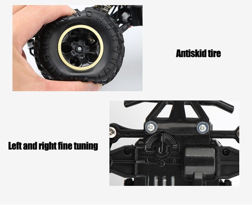 RC 1:16 4WD Off-Road Led Lights 2.4G Radio Remote Control RTR RC Cars Truck Toys - Picture 21 of 29