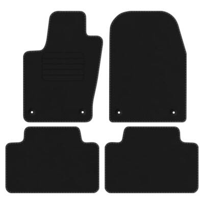 Velours Fußmatten für Dodge Durango III Bj. 2010 - 2015 Passend Automatten BASIC