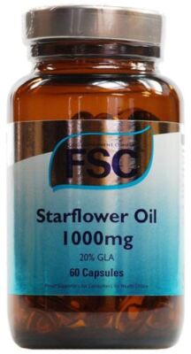 FSC Sternenblumenöl 1000mg 60 Kapseln - 4er Pack