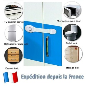 Securite Enfant Porte Placard Tiroir Serrure De Securite Bebe Armoire Frigo Wc Ebay