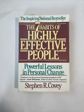 The 7 Habits Of Highly Effective People - paperback