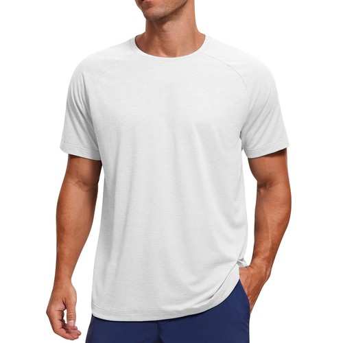 Men's Cuban Shirt Short Sleeve Sports Shirts Casual Summer Beach Comfy T Shirts - Picture 16 of 35