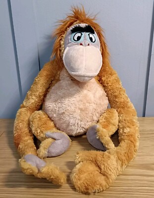 Disney Store Original King Louie Das Dschungelbuch Plüschtier Kuscheltier Handverschlüsse 