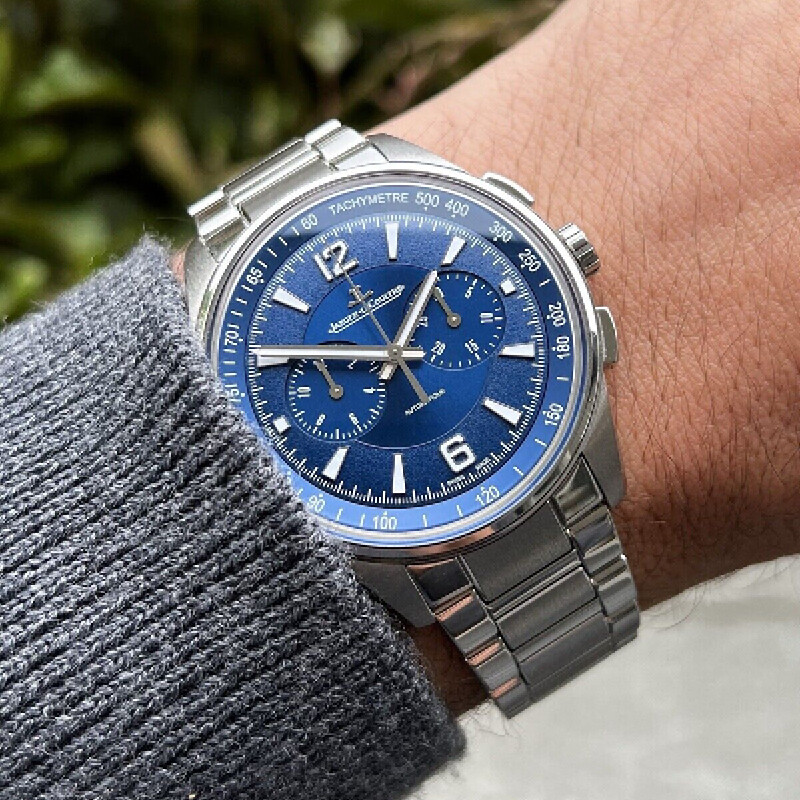 Jaeger-LeCoultre Polaris Blue Men's Watch Q9028180 for sale