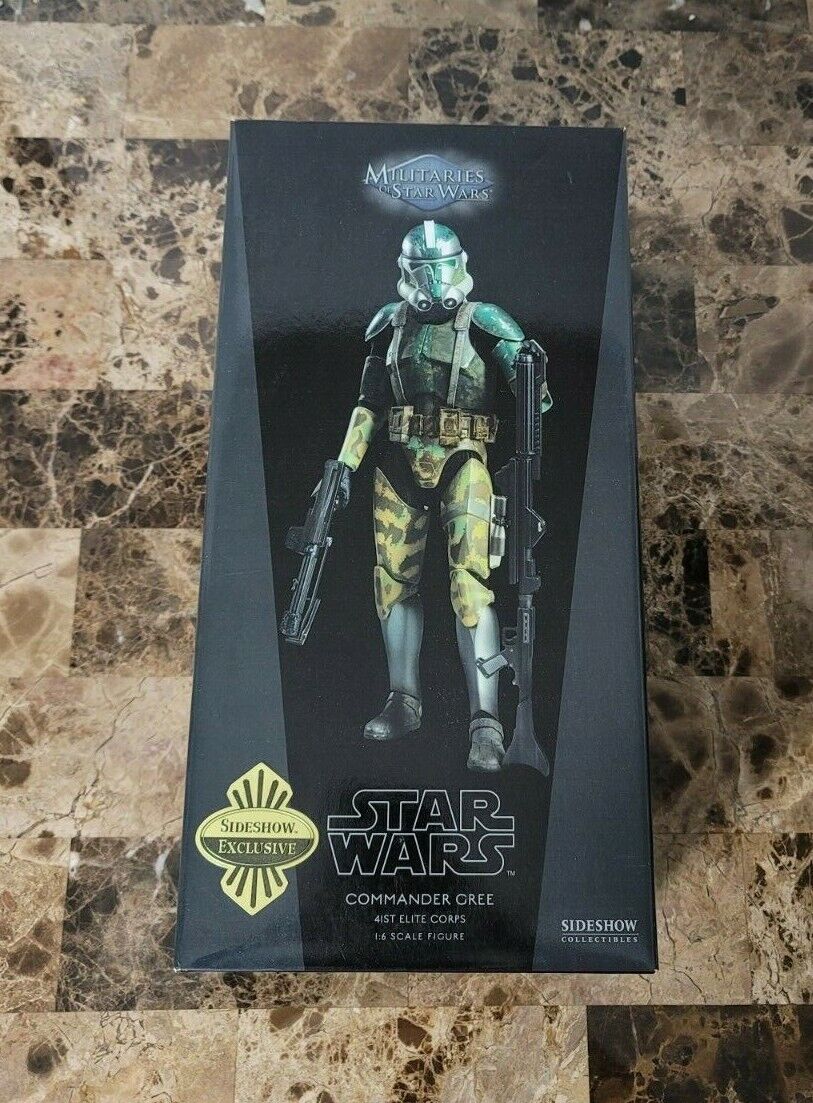 Clone Commander Gree STAR WARS Sideshow Collectibles 1/6 Scale Exclusive