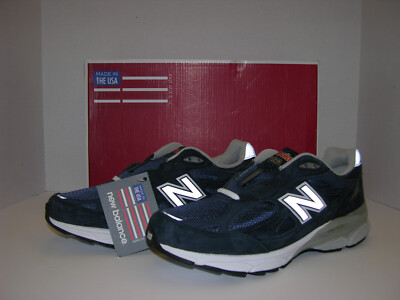 New Balance NWT 990v3 M990NV3 Made In USA Navy Size 10.5 Med