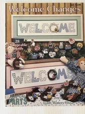 Graph-it Arts Cross Stitch Pattern Leaflet 65 Welcome 28 Changeable motifs