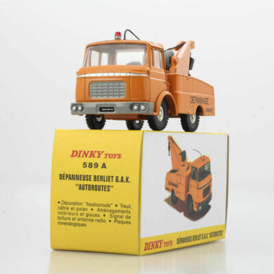 Miniature Berliet GAK Dépanneuse Autoroute 1/43 - Dinky Toys Atlas, Norev