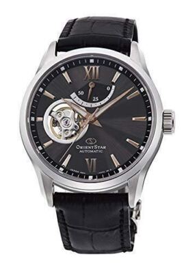 ORIENT STAR RK-AT0007N Black Mechanical Automatic Skeleton Mens Watch New in Box