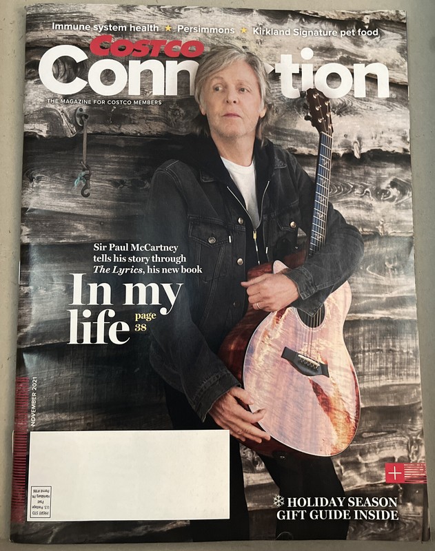 BRAND NEW~Magazine Connection~2021💥Paul McCartney~RARE Factory~Stella’s Photo