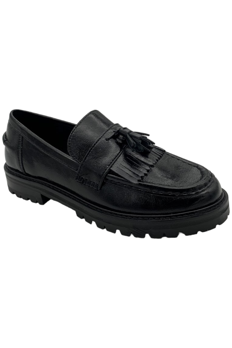 Steve Madden【新作SALE♪】MAUREEN プラットフォームローファー Steve Madden Women's Minka Loafer Black Leather | eBay