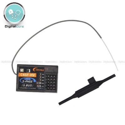 Corona C4SF-HV S-FHSS FHSS Futaba kompatibel 4ch 2,4Ghz Empfänger mit SBus