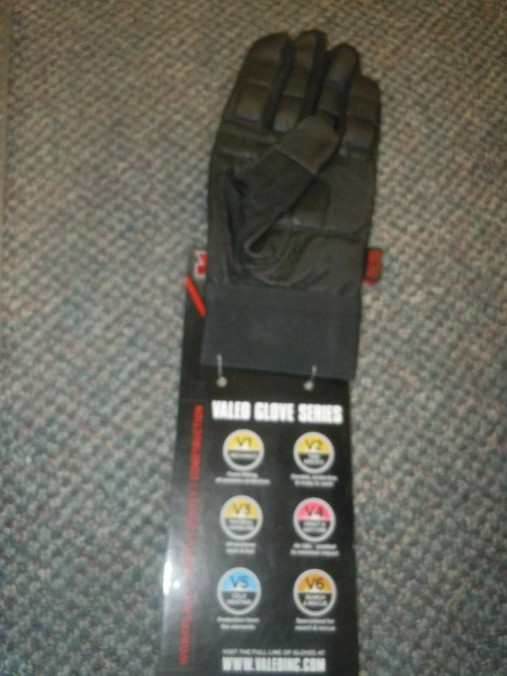 Valeo V435 Dedo Completo Impacto Y Anti-Vibración 1 Guante Elige Talla y Mano Foto 3 de 3