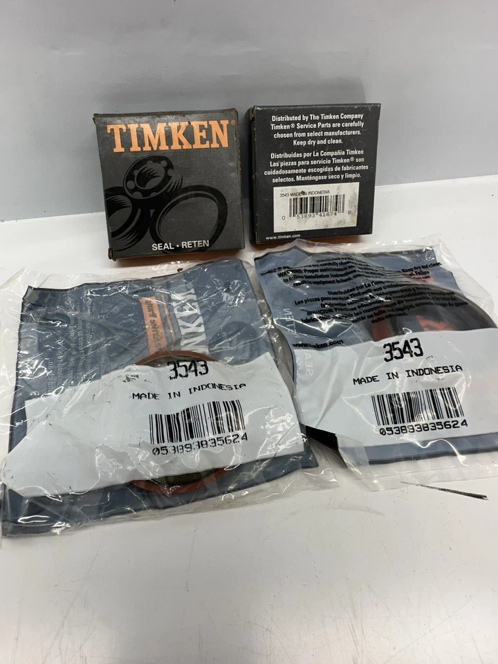 2- Sello de eje de salida de transmisión automática derecha/izquierda TIMKEN 3543 Foto 2 de 2