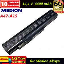 A42-A15 Medion Akoya Akku E6222 E7219 P7818 X6816 E7222 E6228 MD98980 MD99050