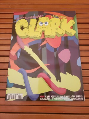 2010  Nov/Dec CLARK Magazine KAWS Issue #45 -  Near MINT!