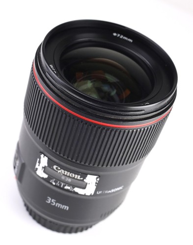 Canon EF 35mm F1.4 L II USM Autofocus Prime Lens F&R Lens Caps Boxed - Picture 14 of 15