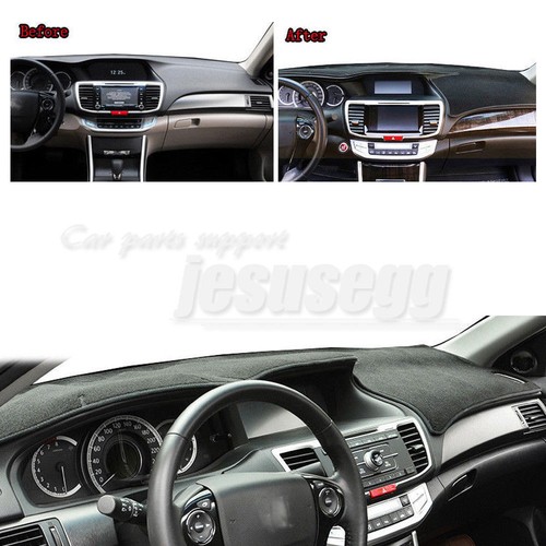 For Honda Accord 2013-2017 LHD Interior Sun Shade Visor Pad Dashboard Cover Mat - Picture 3 of 5